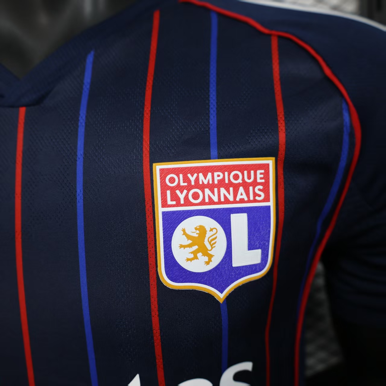 2025/2026 Player Version Lyon Away Football Shirt