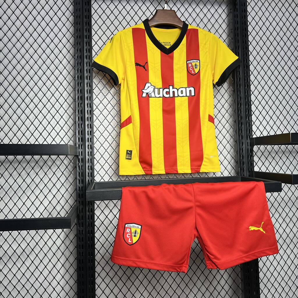 2024/2025 RC Lens Home Football Shirt Kids Size