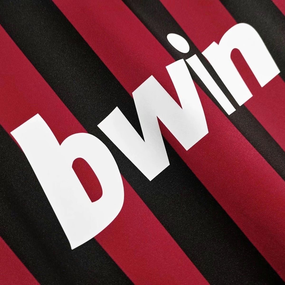 2009/2010 Retro Long sleeve Ac MilanHome Football Shirt 1:1 Thai Quality