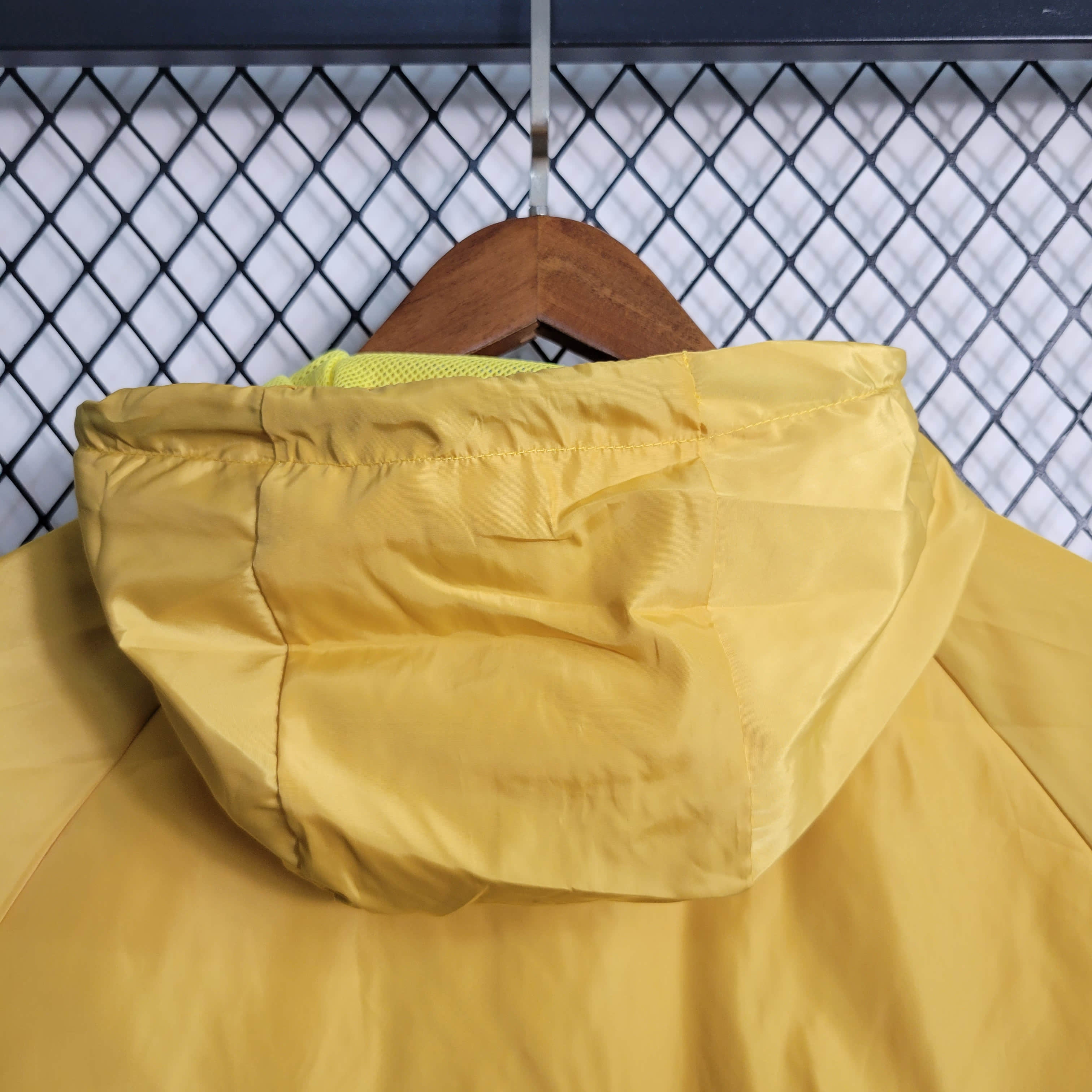 2023/2024 Barcelona Windbreaker(Yellow-Navy Blue)Football Shirt