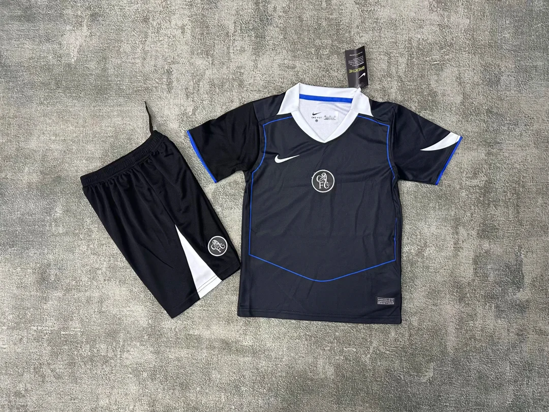 2025/2026 Chelsea Third Away Football Shirt Kids Size 1:1 Thai Quality