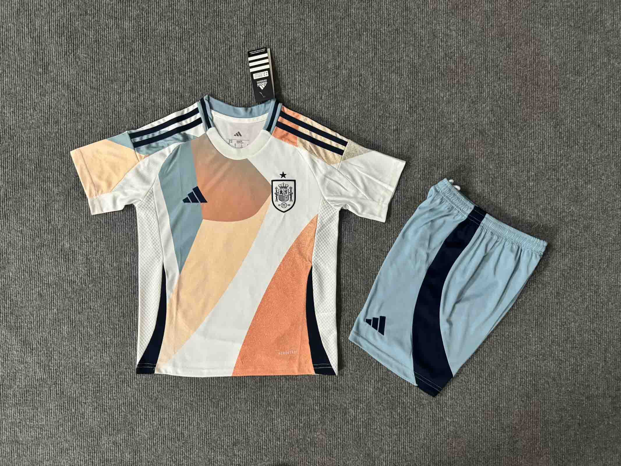 2025 Spain Away Football Shirt Kids Size1:1 Thai Quality