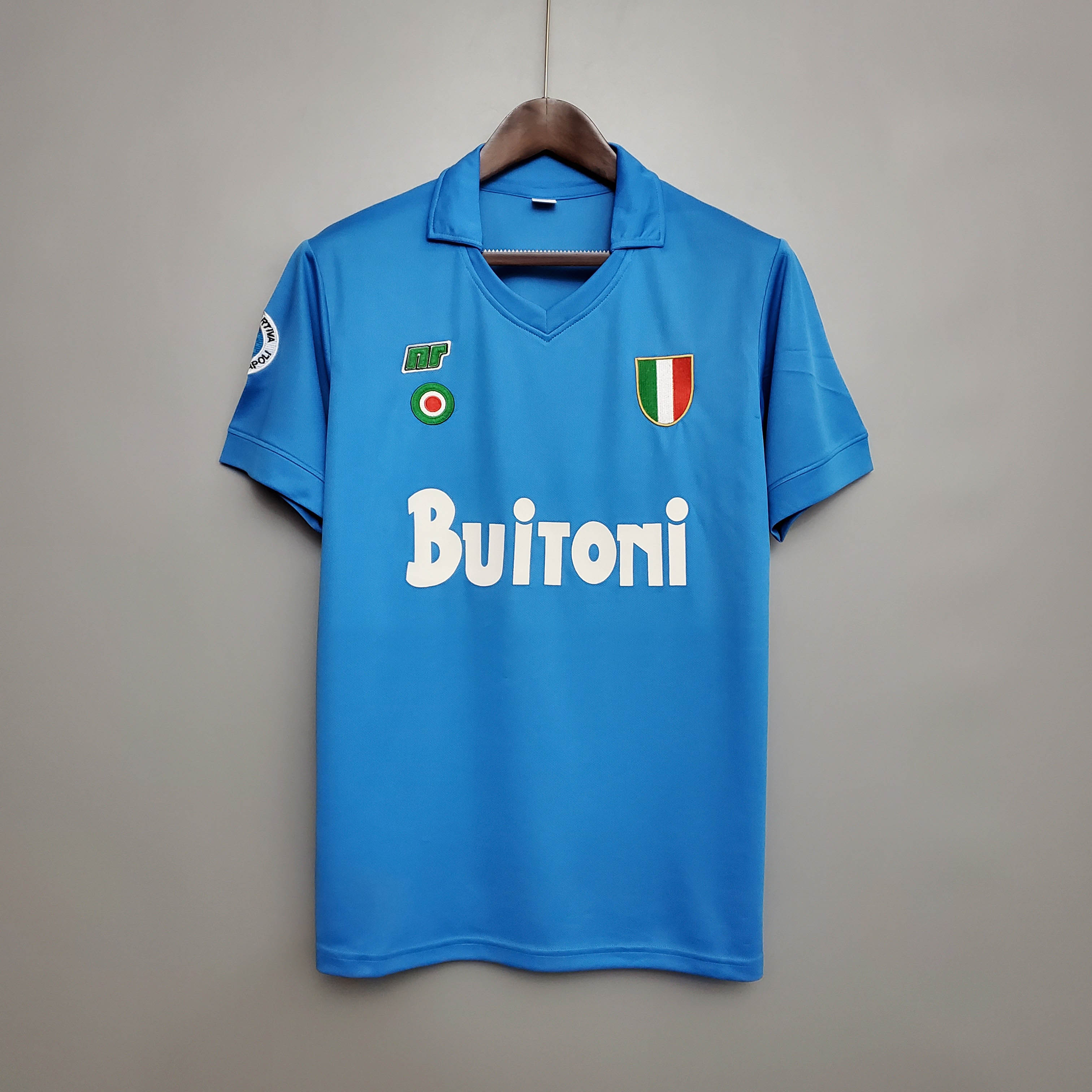 1987/1988 Retro Napoli Home Football Shirt