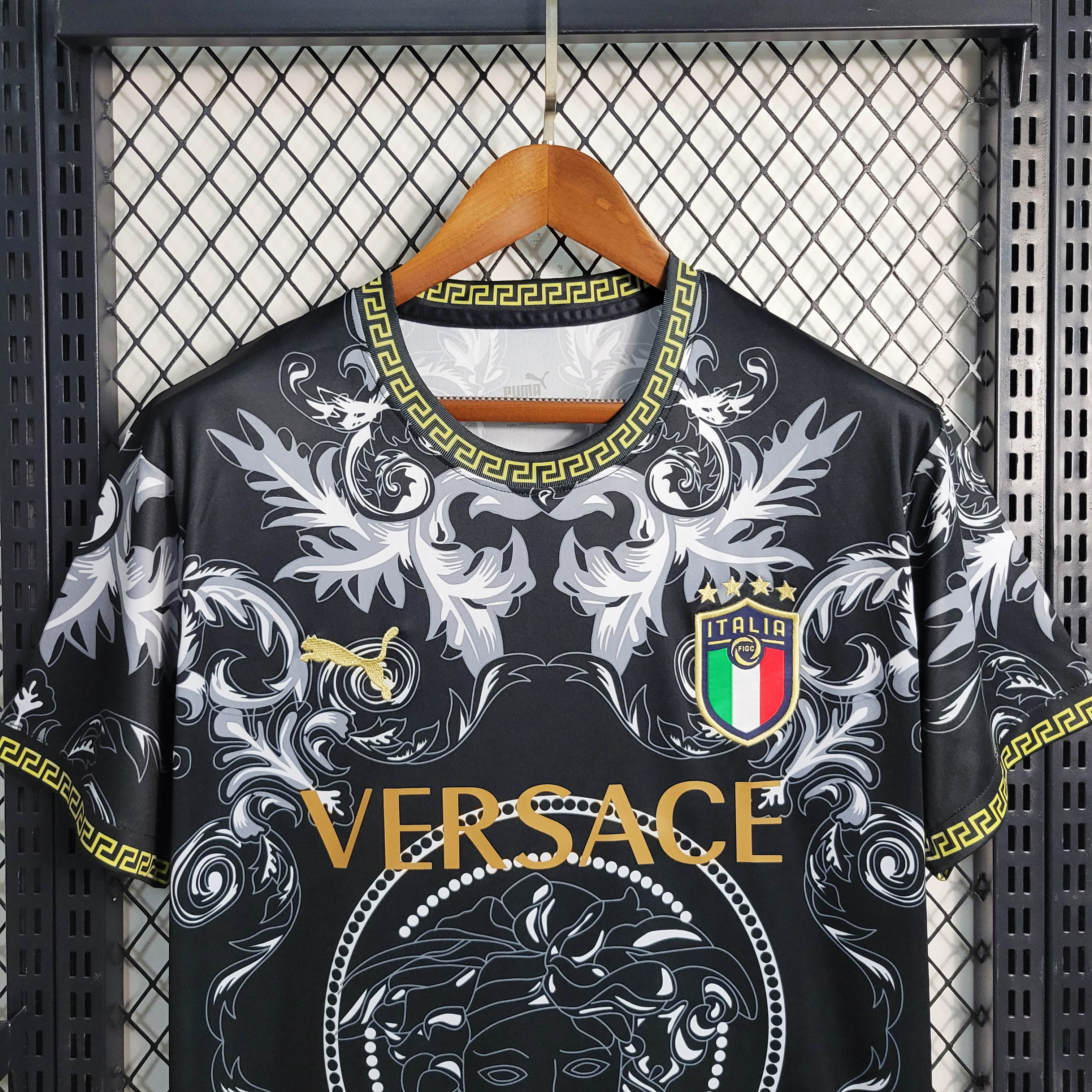 2023 Italy Special Edition Black Football Shirt