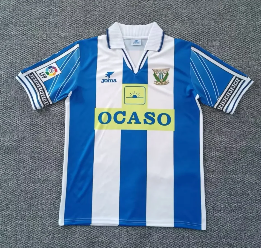 1998/2000 Retro Leganés Home Football Shirt 1:1 Thai Quality