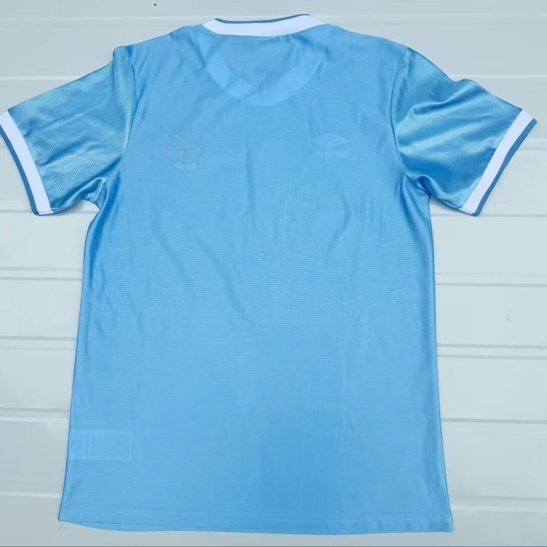 1986/1987 Retro Manchester City Home Football Shirt 1:1 Thai Quality