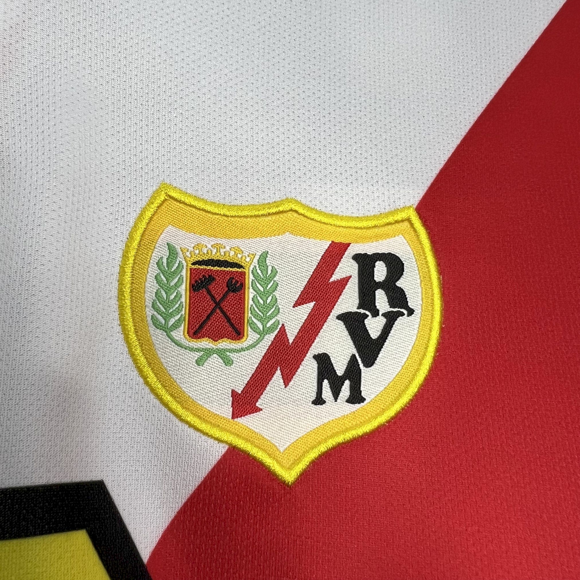2001/2002 Retro Rayo Vallecano Home Football Shirt 1:1 Thai Quality