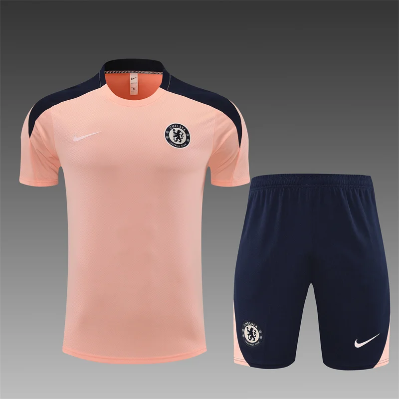 2025/2026 Chelsea Training Wear Pink Set Shirt 1:1 Thai Quality