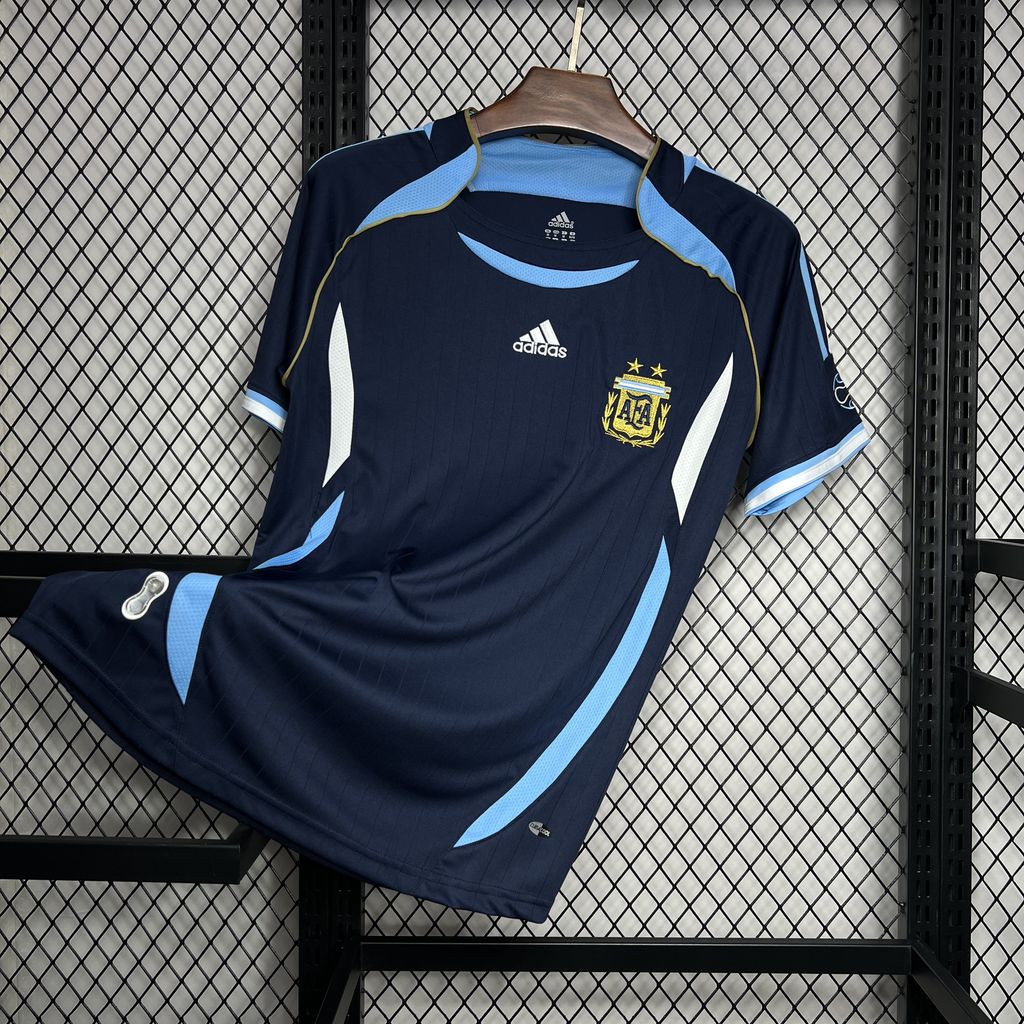 2006 Retro Argentina Away Football Shirt