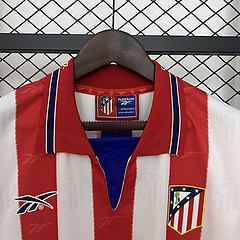 1998/1999 Retro Atletico Madrid Home Football Shirt 1:1 Thai Quality