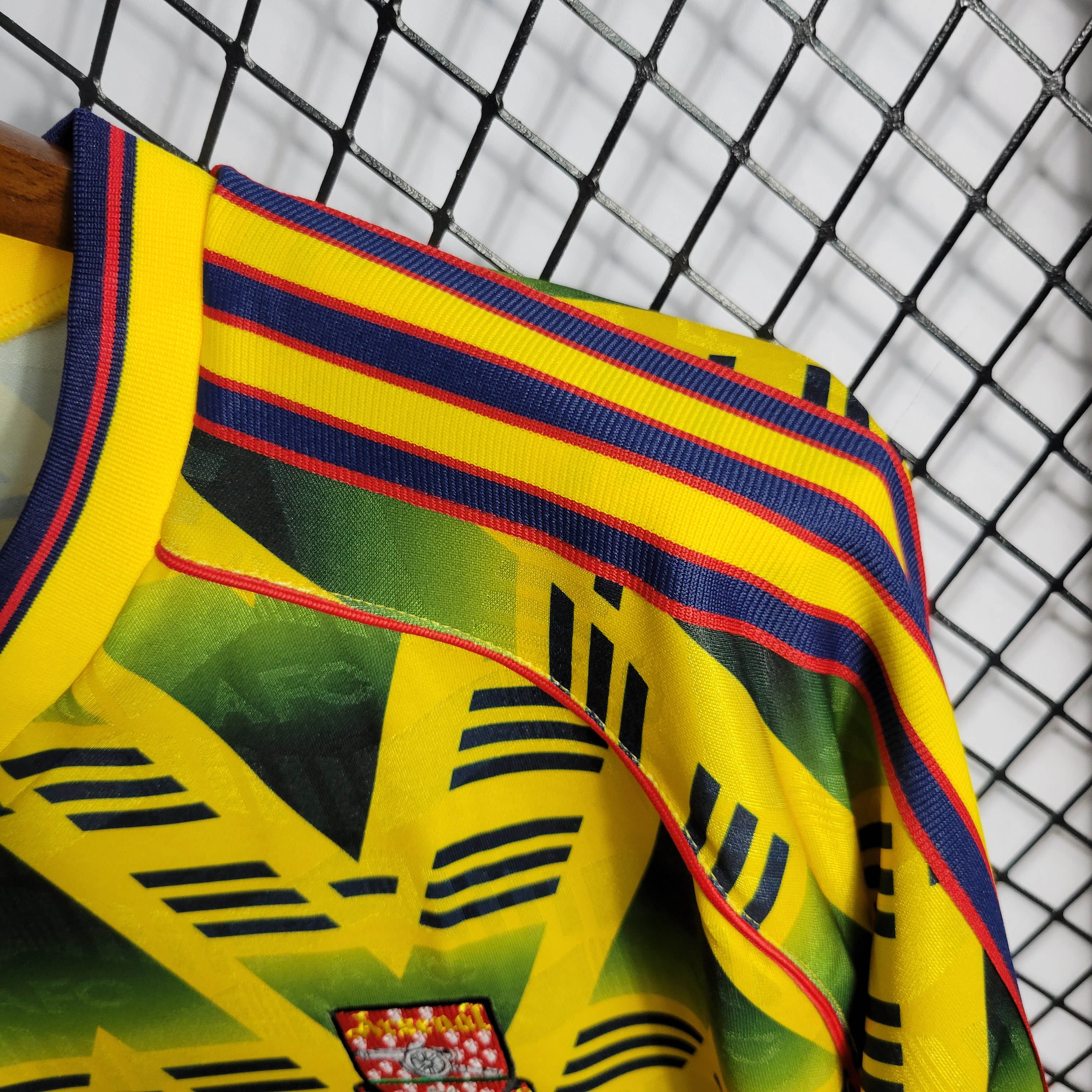 1991/1993 Retro Long Sleeve Arsenal Away Football Shirt