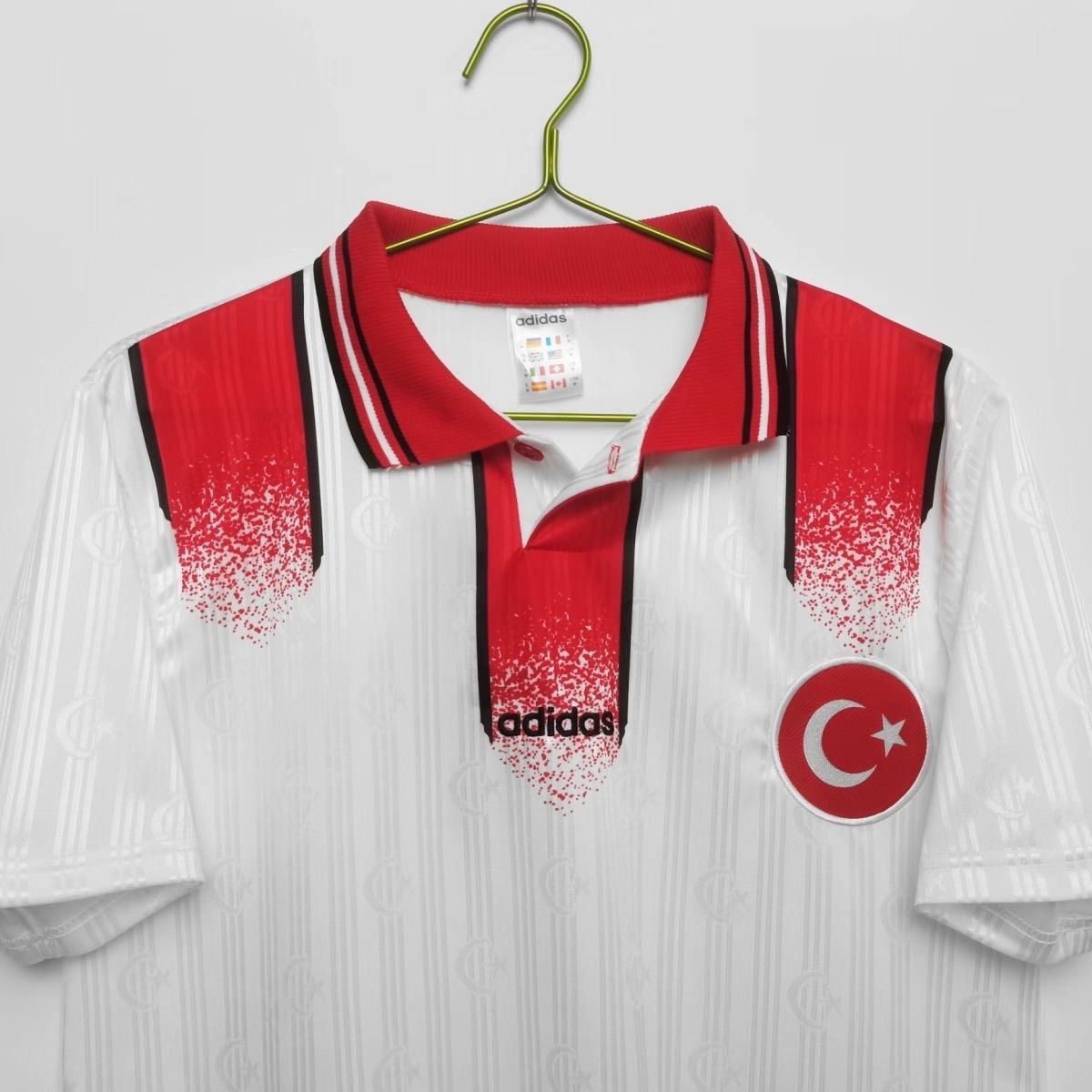 1996 Retro Turkey Away Football shirt 1:1Thai Quality