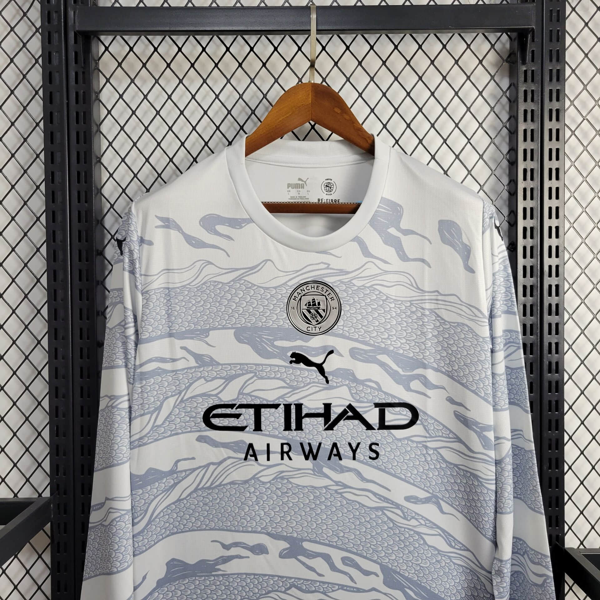 2024 Long Sleeve Manchester City Special Edition Year of the Dragon Football Shirt