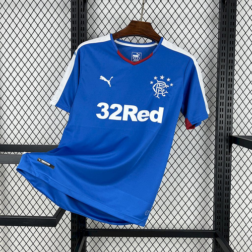 2015/2016 Retro Rangers Home FootballShirt 1:1 Thai Quality