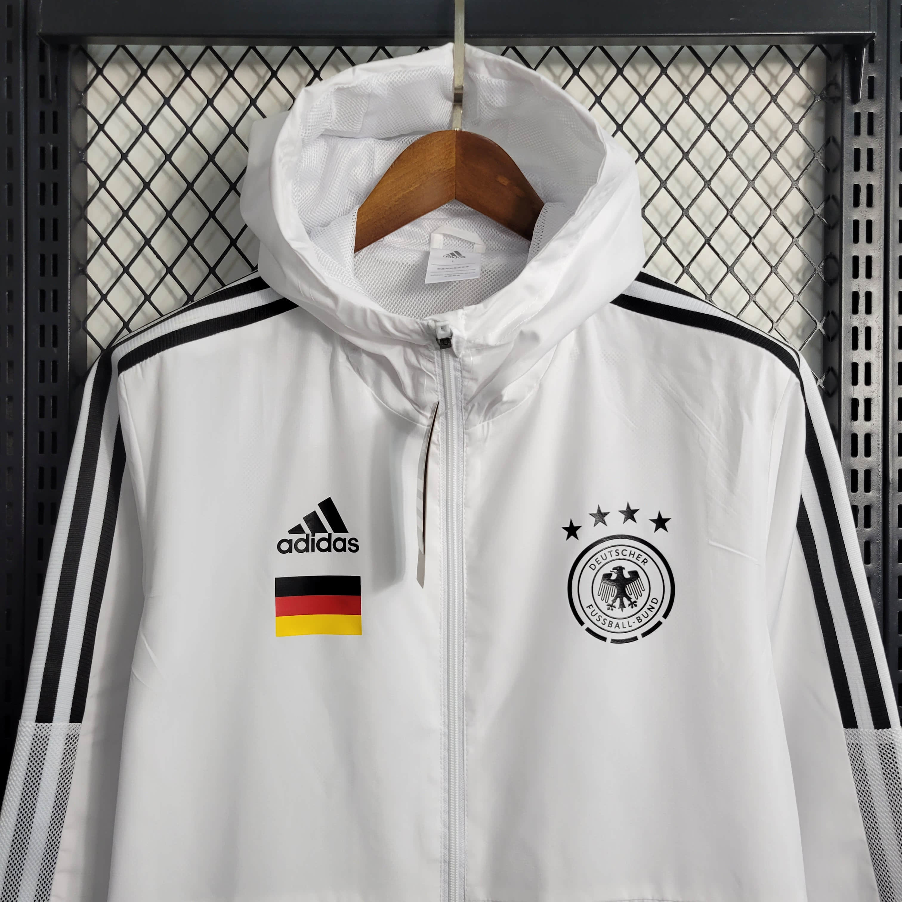 2023/2024 Germany Windbreaker White Football Shirt