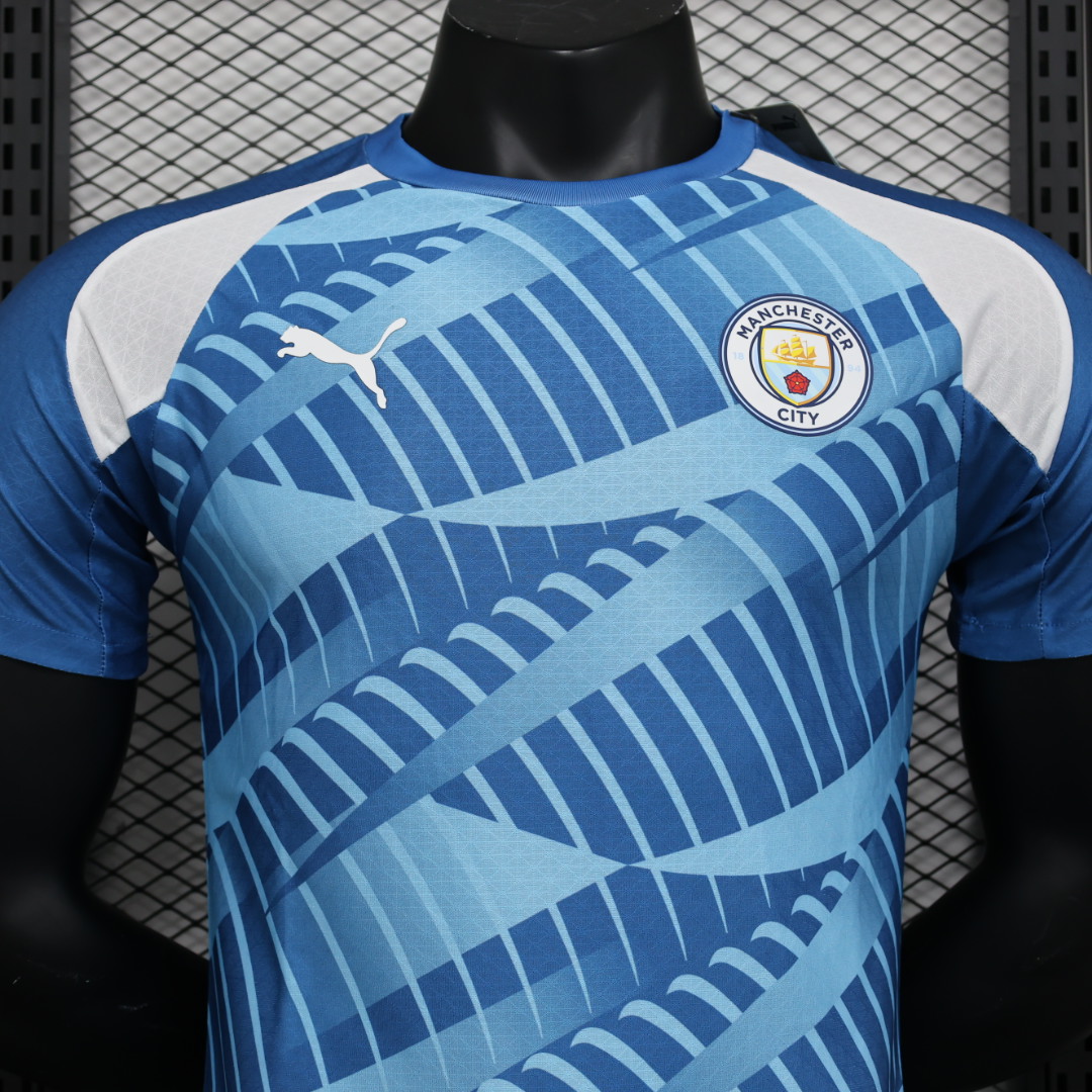 2024/2025 Authentic Manchester City Pre-match Training Jersey Football Jersey