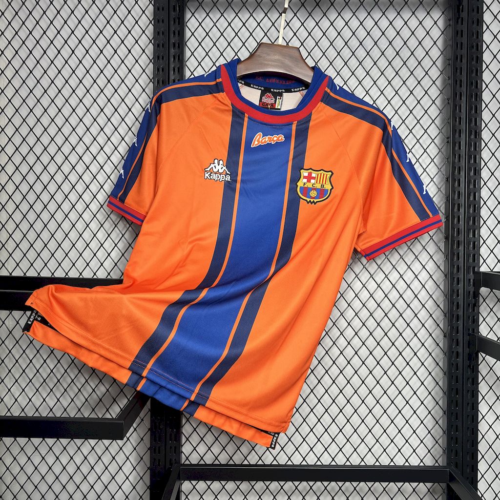 1997/1998 Retro Barcelona Away Football Shirt