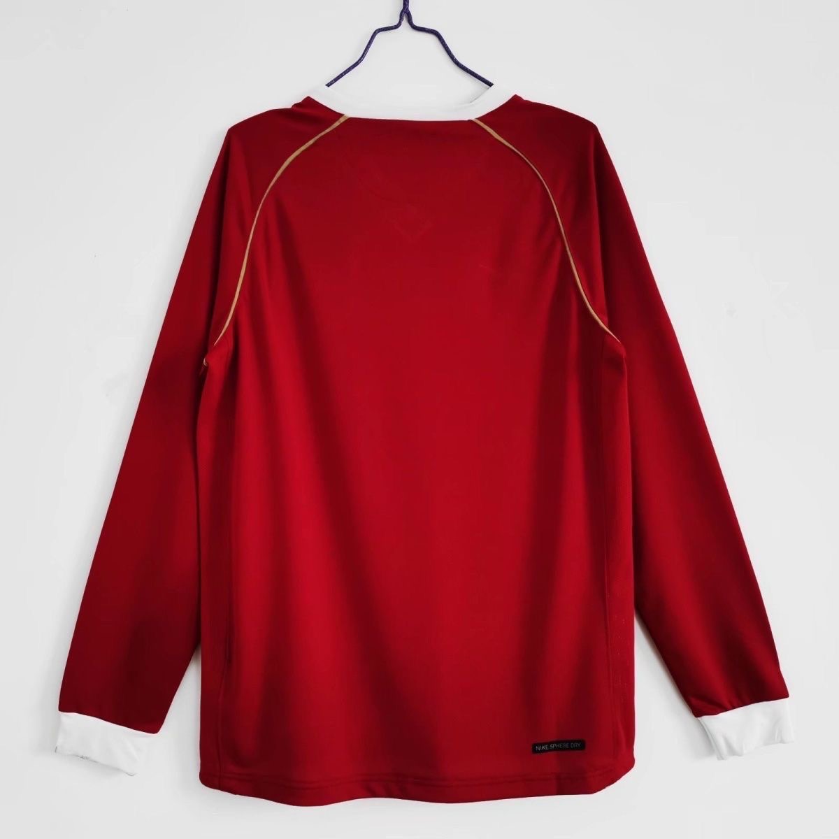 2006/2007 Retro Long sleeveManchester United Home Football Shirt