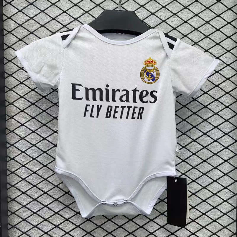 2024/2025 Real Madrid Home Football Shirt Baby Size