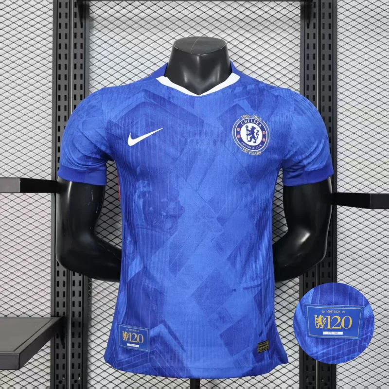 2025/2026 Player Version Chelsea Home 120th anniversary Football Shirt 1:1 Thai Quality