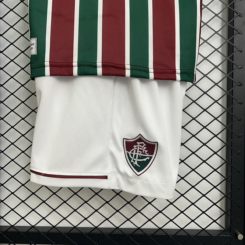 2025/2026 Fluminense Home FootballShirt Kids Size 1:1 Thai Quality