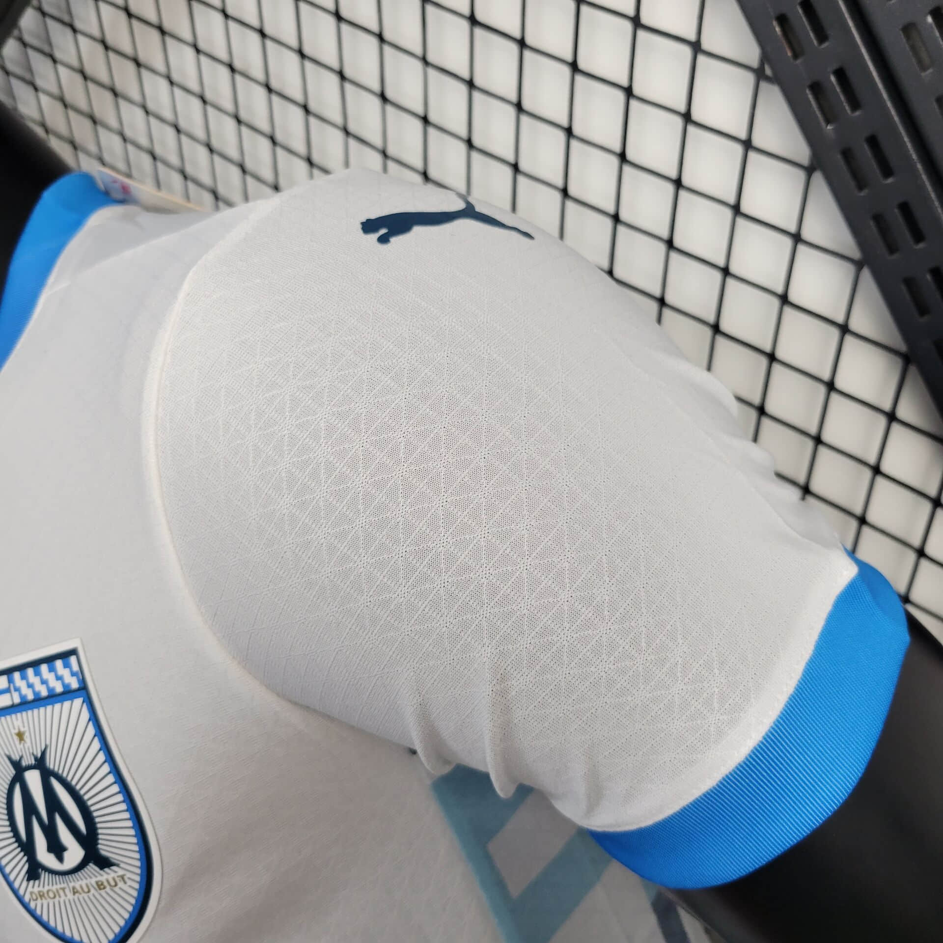 2024/2025 Player Version Olympique Marseille Home Football Shirt