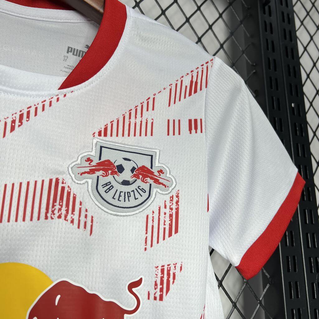 2024/2025 RB Leipzig Home Football Shirt Kids Size
