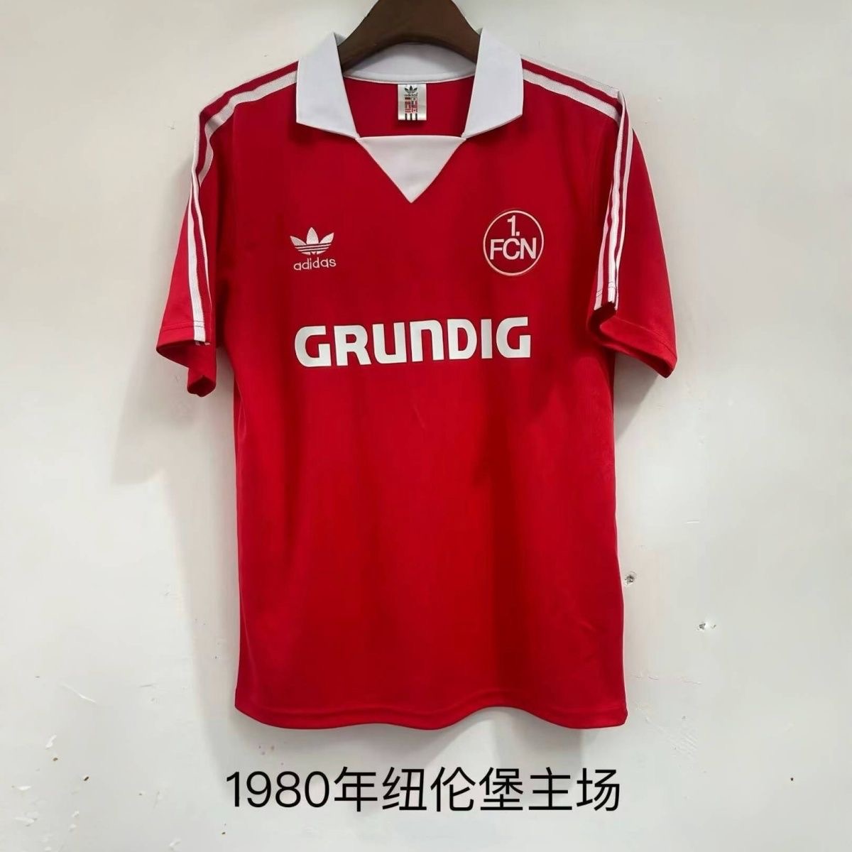 1980/1981 Retro 1. FC Nürnberg Home Football Shirt 1:1 Thai Quality