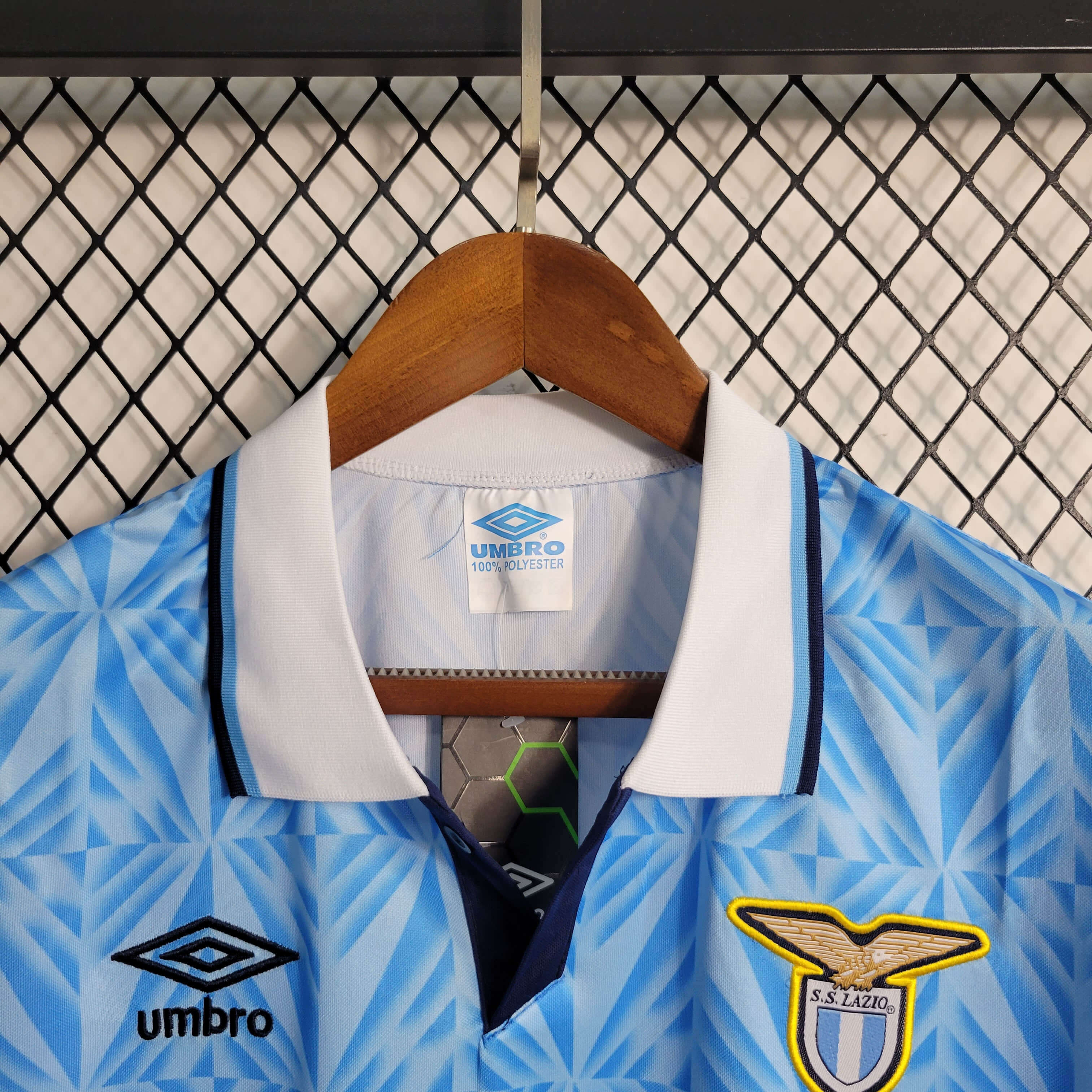 1991/1992 Retro Lazio Home Football Shirt