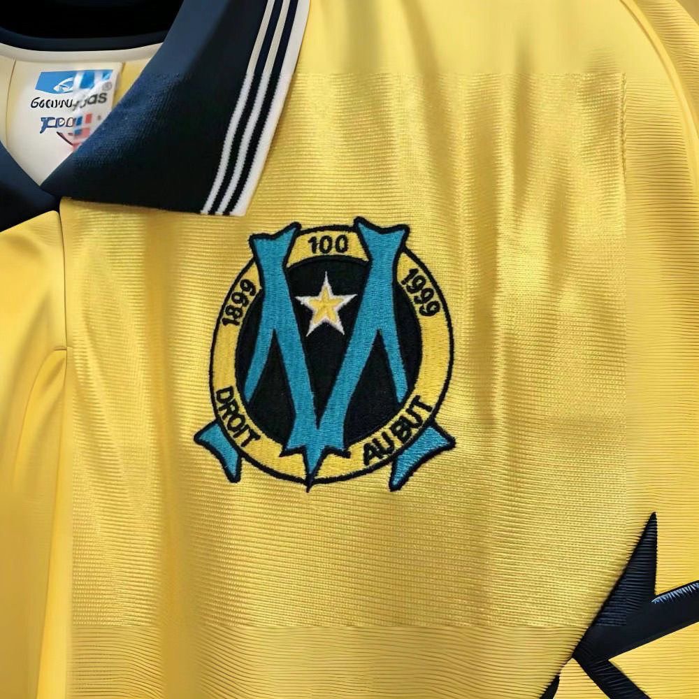1998/1999 Retro Olympique MarseilleThird Away Football Shirt 1:1 Thai Quality