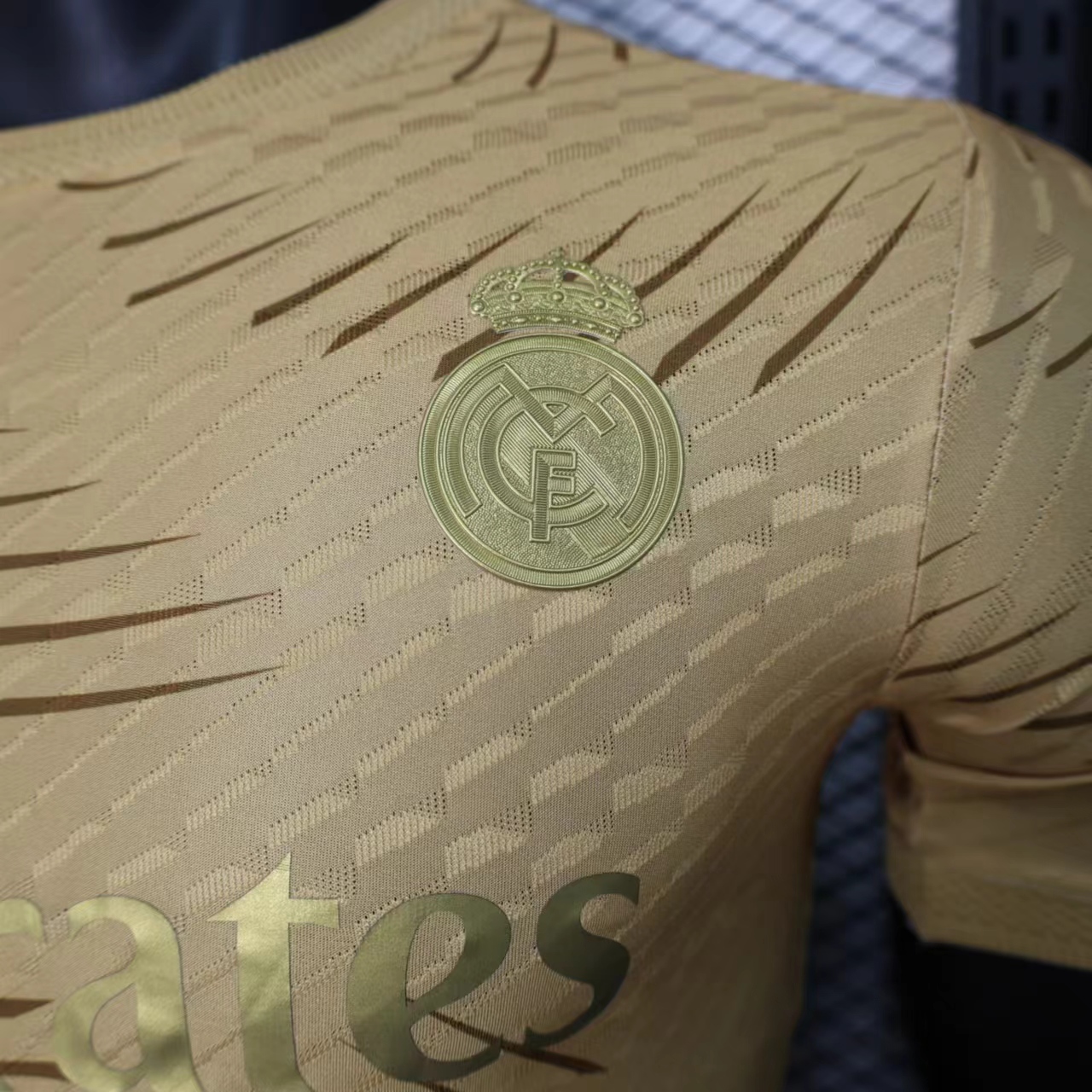 2024/2025 Real Madrid Special Edition Gold Football Shirt