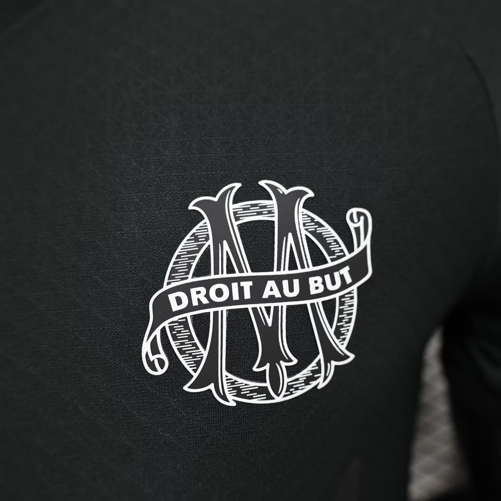 2024/2025 Player Version Olympique Marseille 125th Anniversary Black Football Shirt