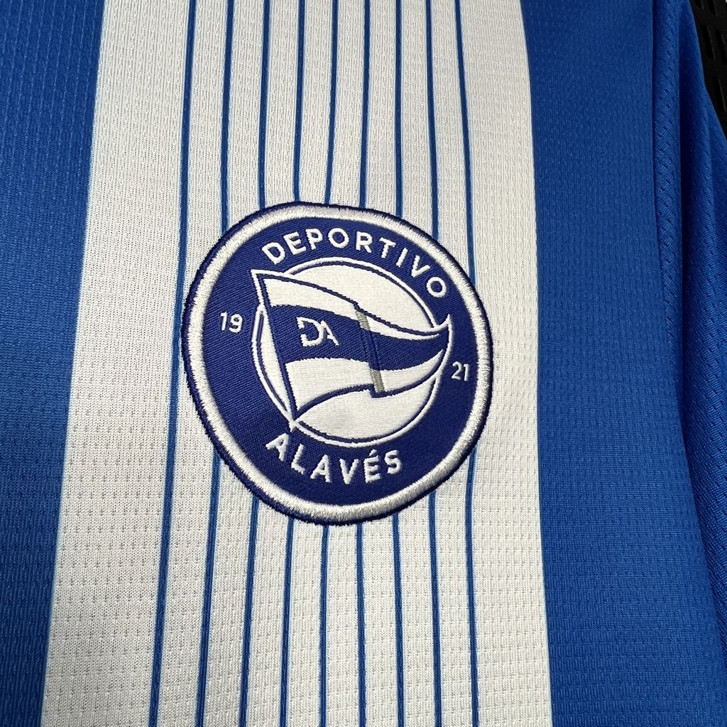 2024/2025 Deportivo Alaves Home Football Shirt