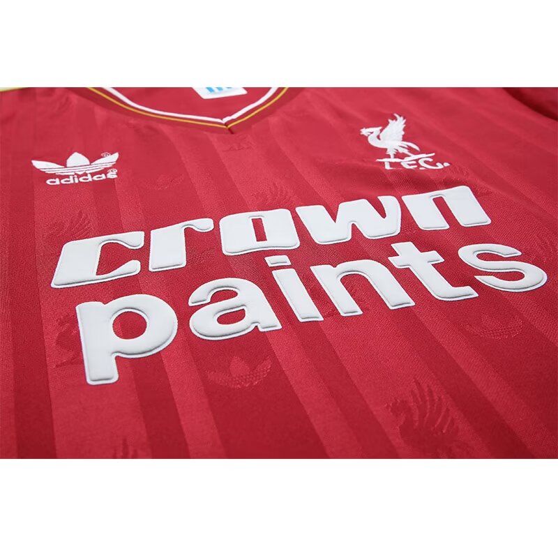1985/1986 Retro Liverpool Home Football Shirt