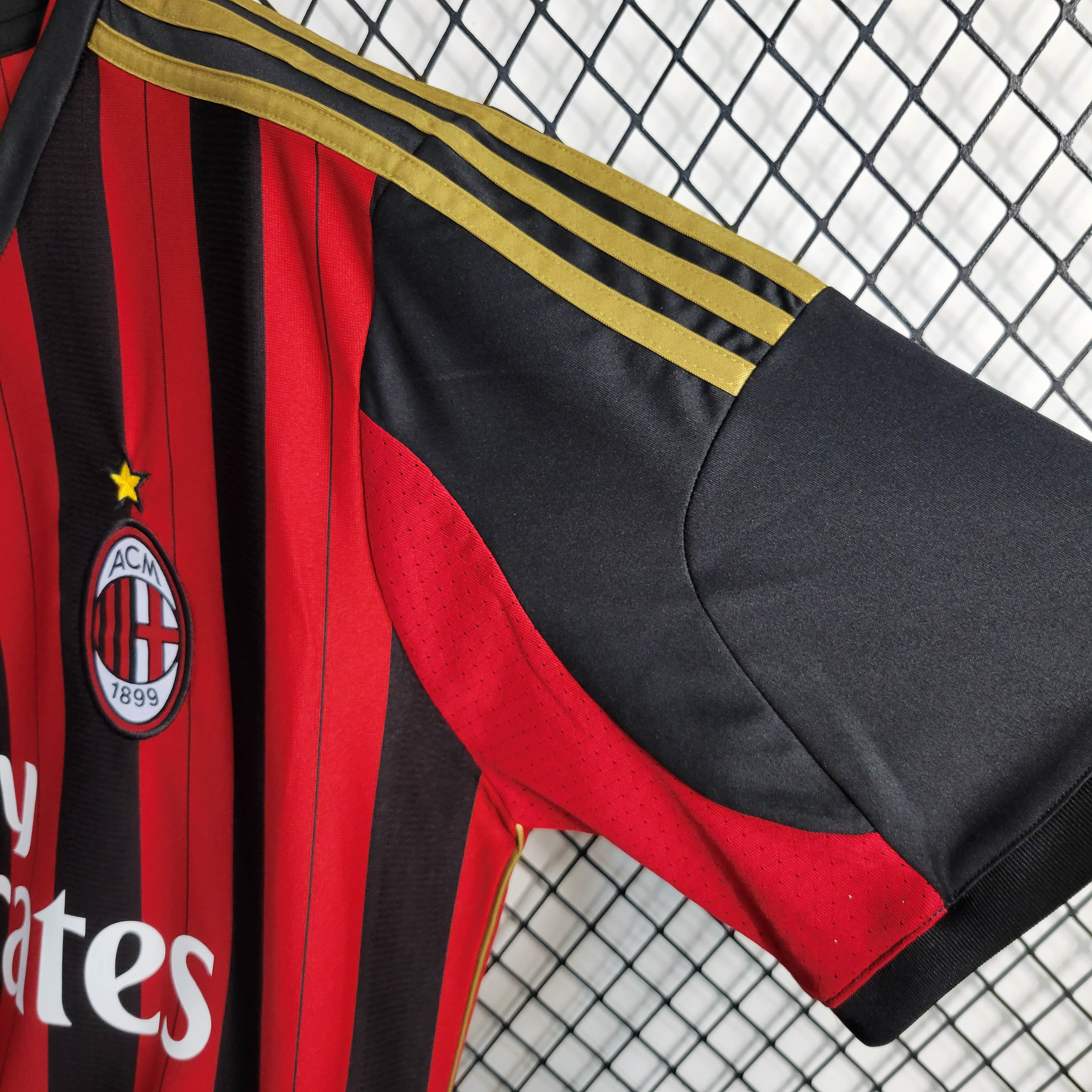 2013/2014 Retro AC Milan Home Football Shirt
