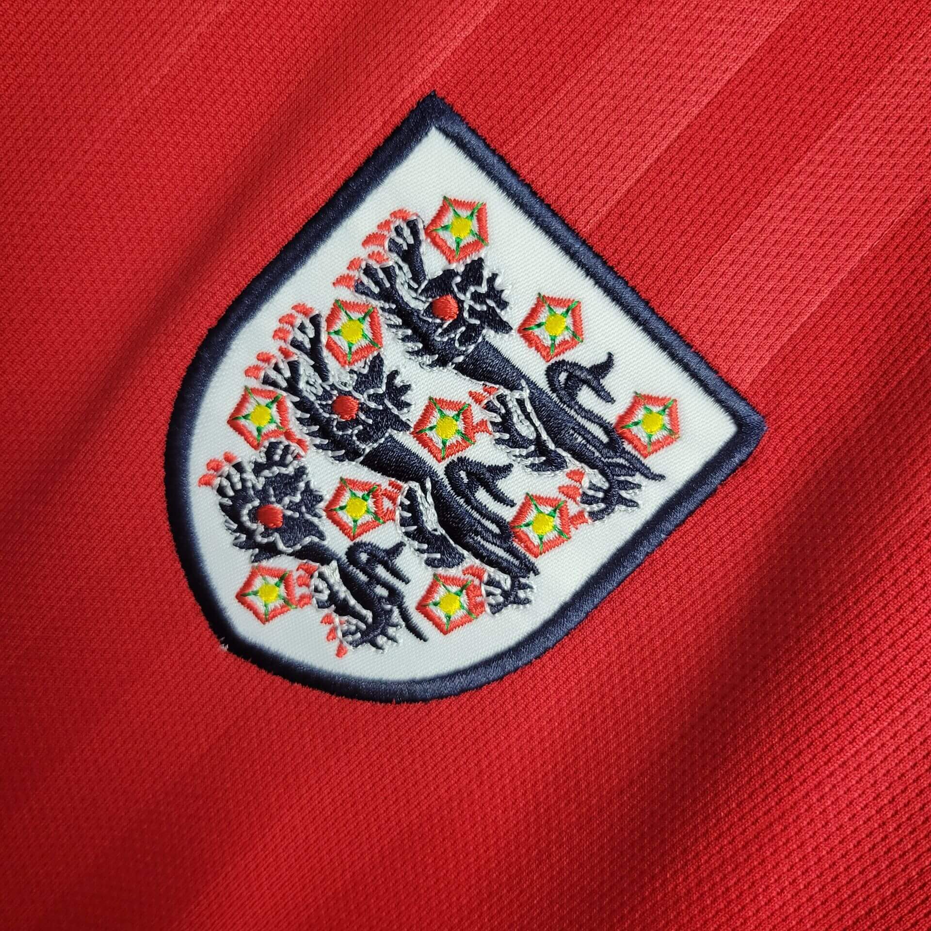 1986 Retro England Away Football Shirt