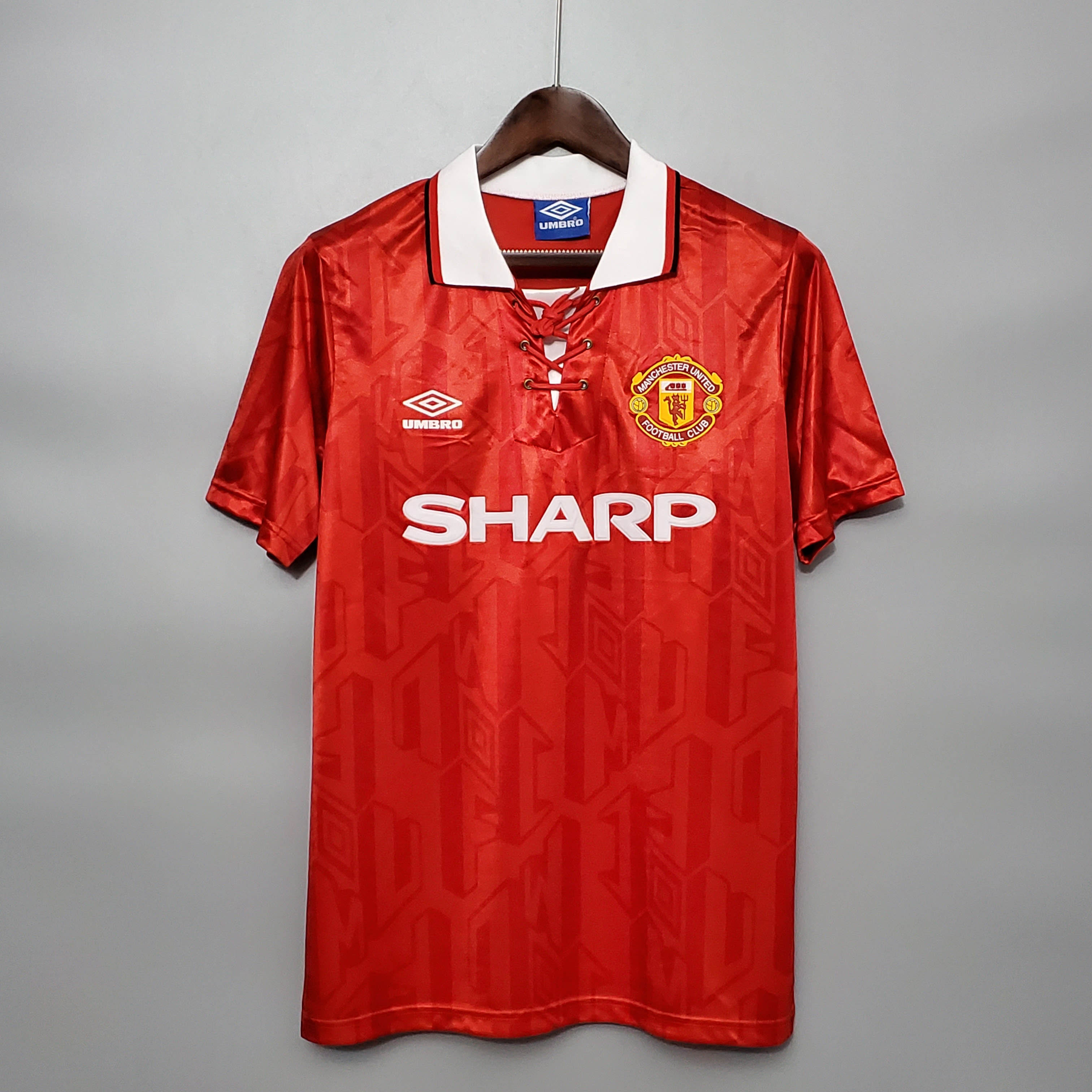 1992/1994 Retro Manchester United Home Football Shirt
