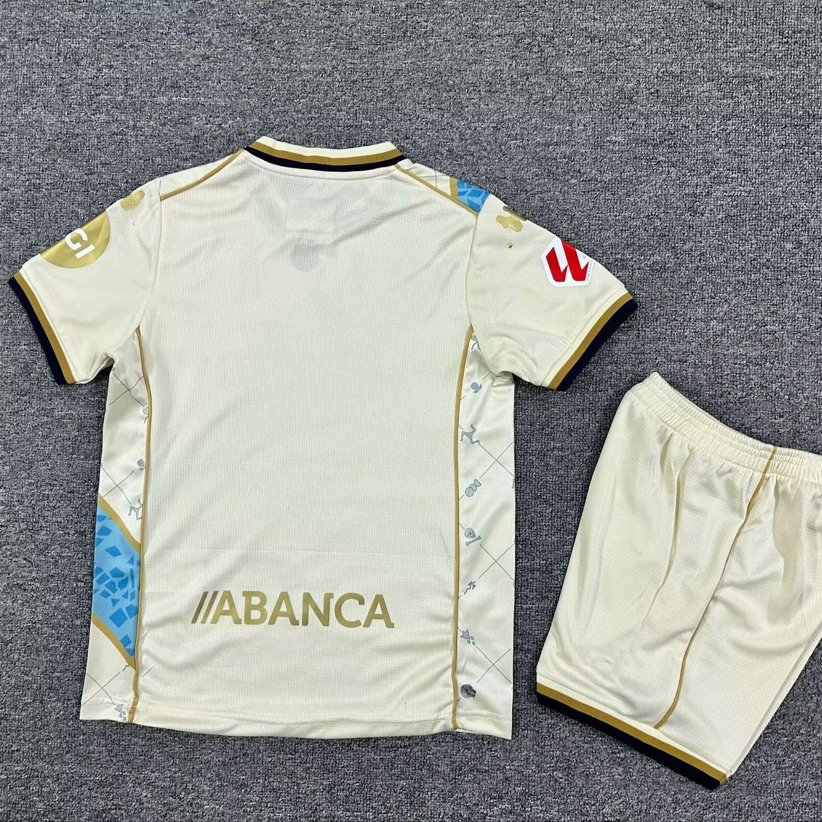 2025/2026 Deportivo de La Coruna Third Away Football Shirt Kids Size 1:1 Thai Quality