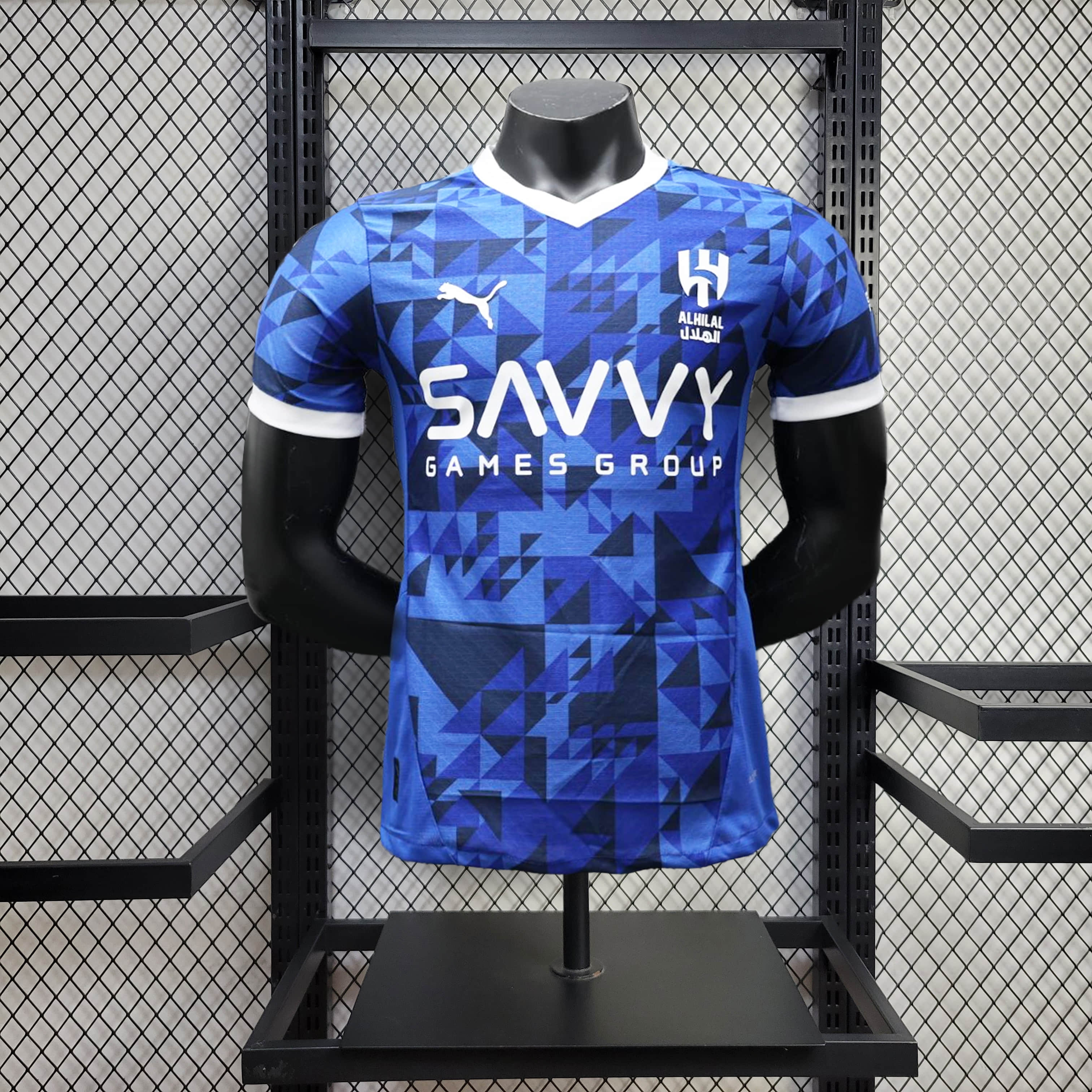 2024/2025 Player Version Al Hilal Home Football Shirt