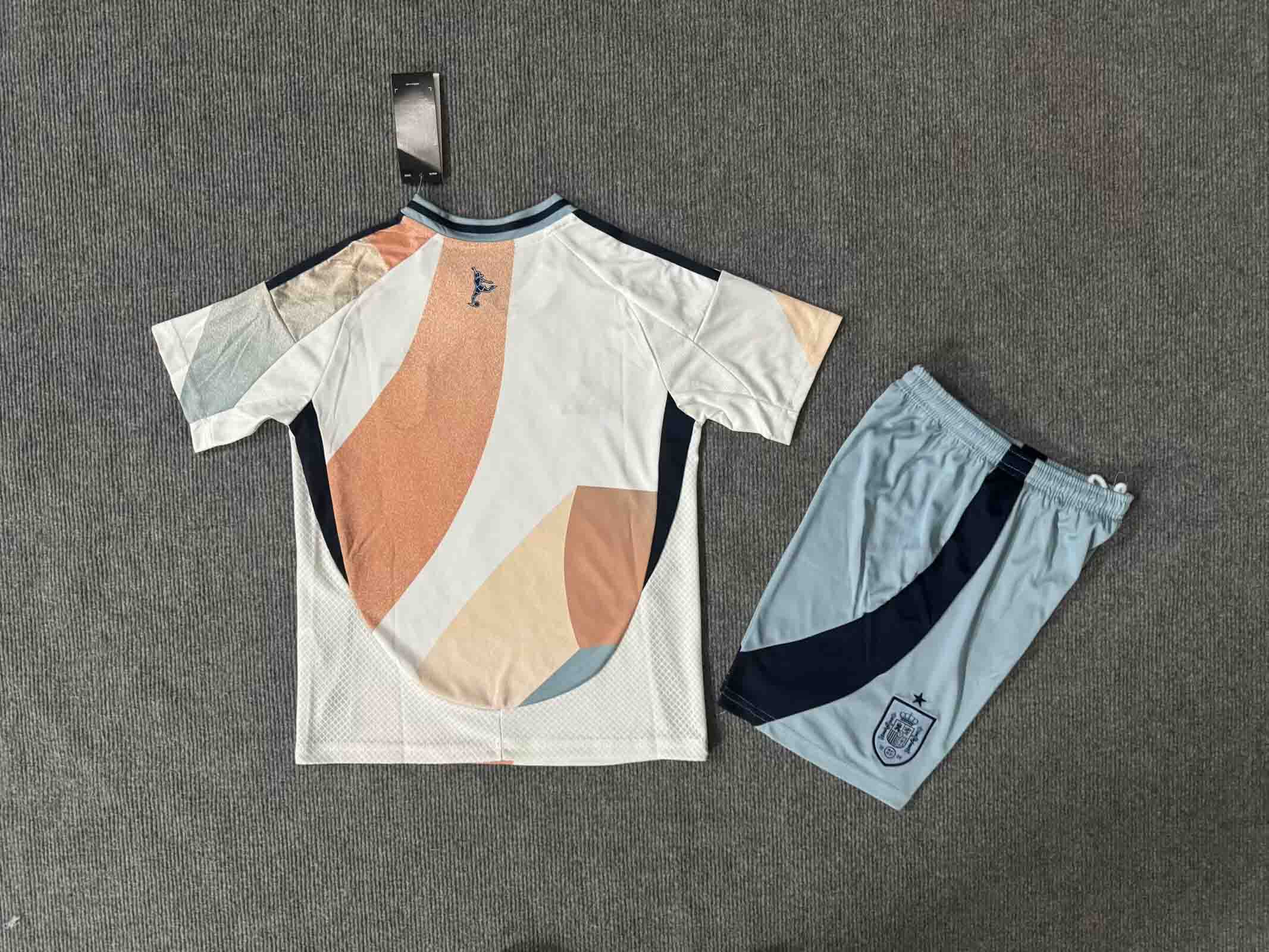 2025 Spain Away Football Shirt Kids Size1:1 Thai Quality