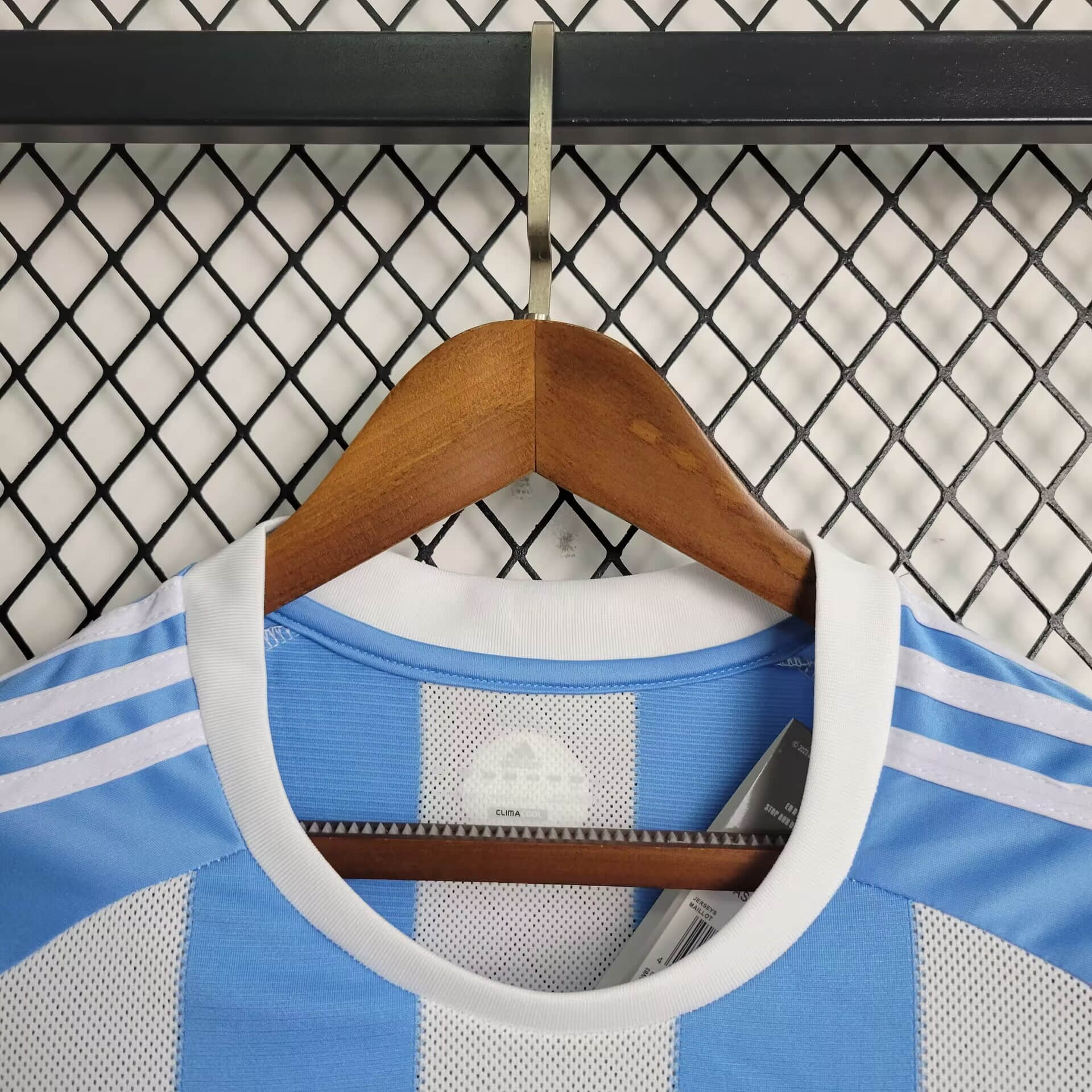 2010 Retro Argentina Home Football Shirt