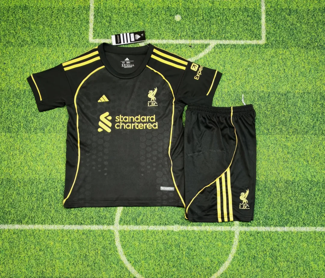 2025/2026 Liverpool Away Football ShirtKids Size 1:1 Thai Quality