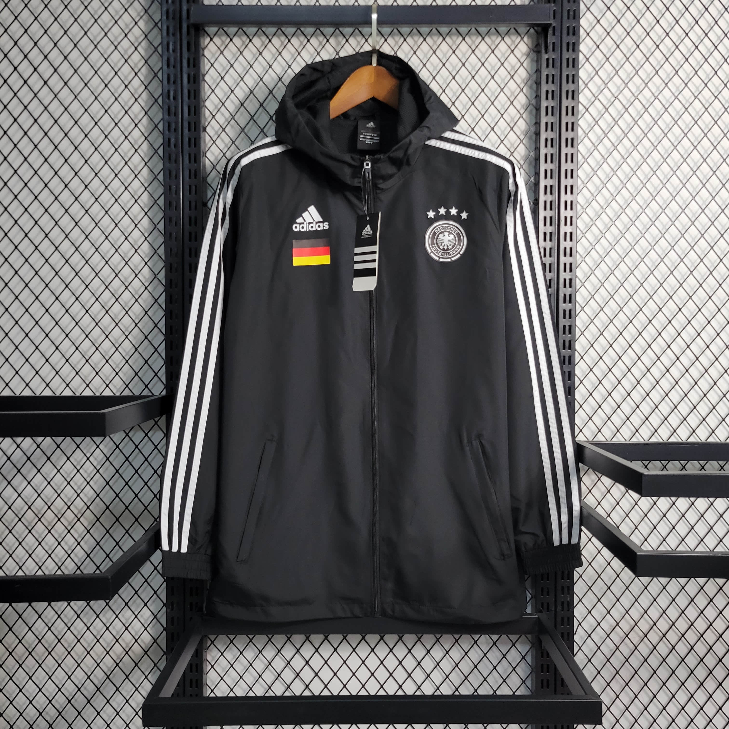 2023/2024 Germany Windbreaker Black Football Shirt
