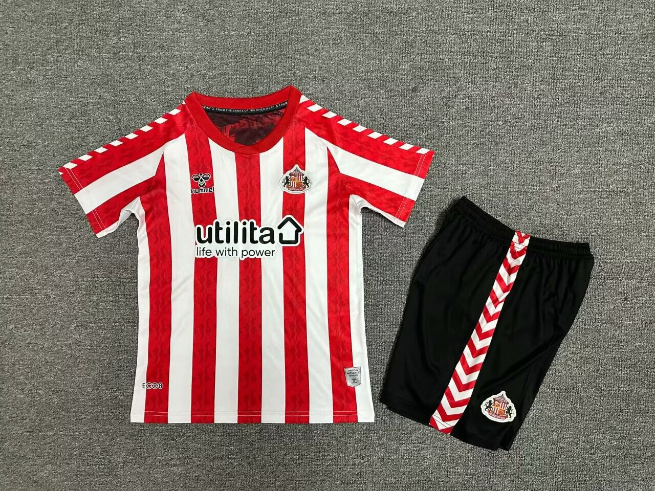 2024/2025 Sunderland Home Football Shirt Kids Size