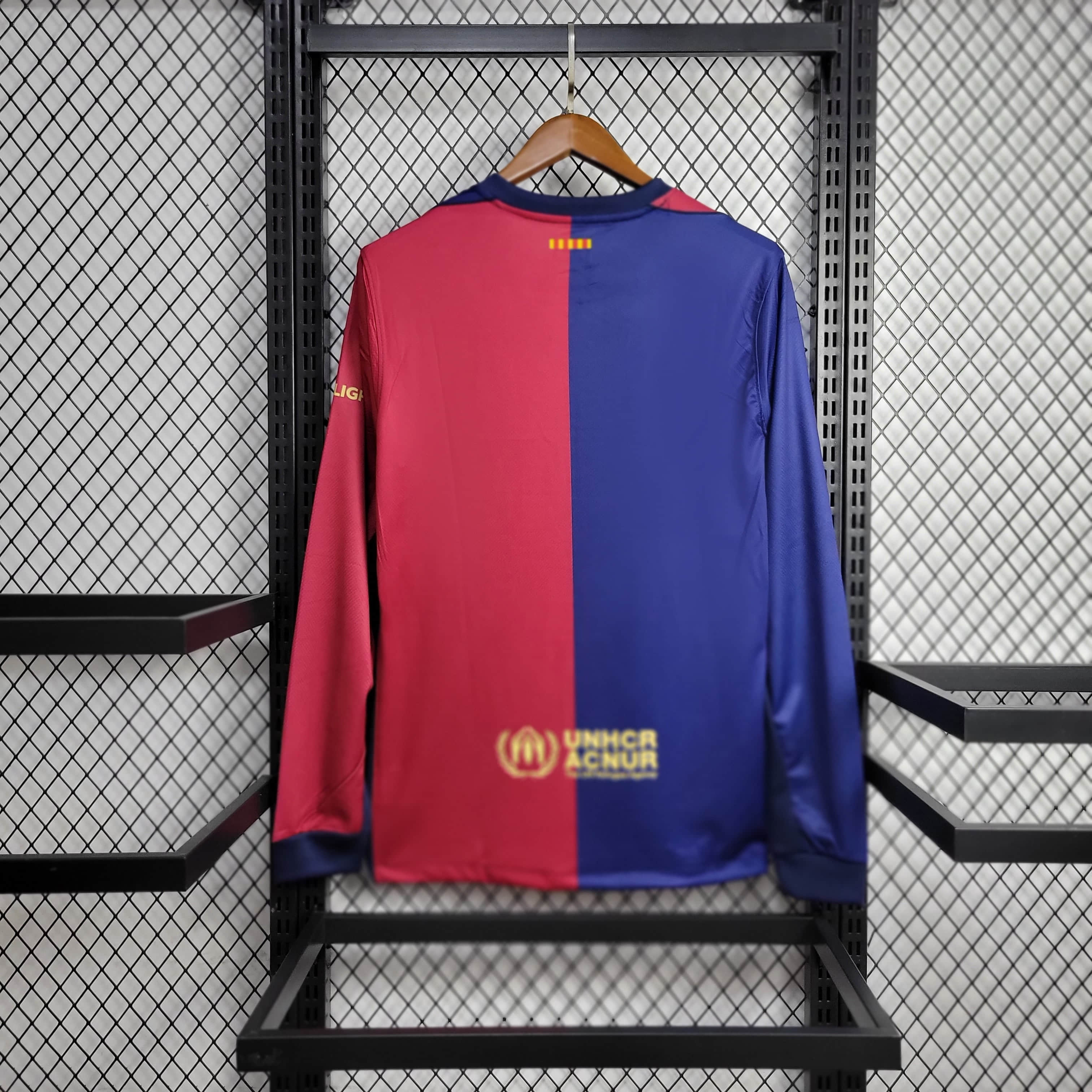 2024/2025 Long Sleeve Barcelona Home Football Shirt