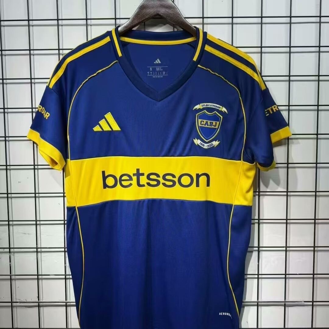 2025/2026 Boca Juniors 100th Anniversary Football Shirt 1:1 Thai Quality