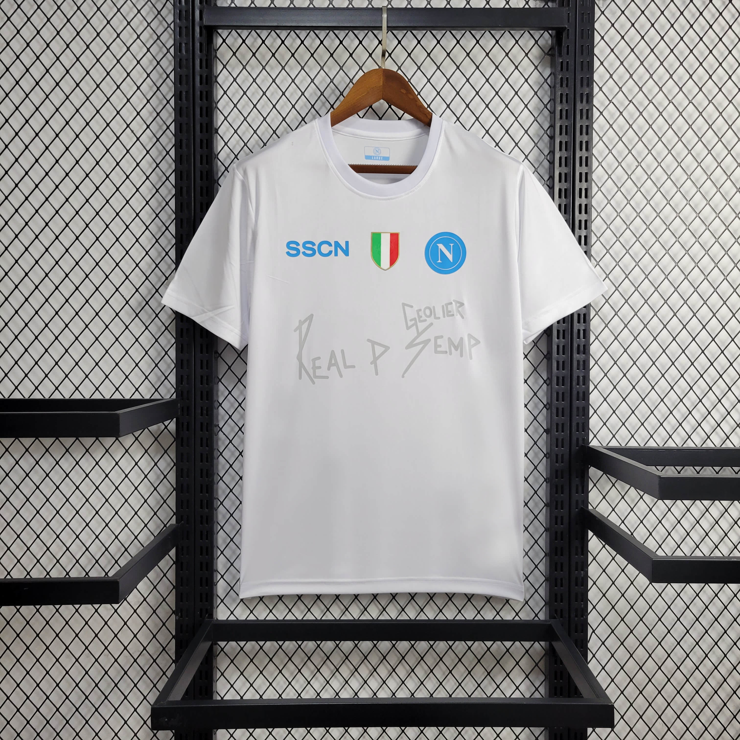 2024/2025 Napoli White Football Shirt
