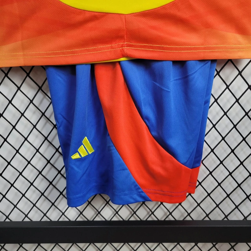 2024 Colombia Home Football Shirt Kids Size