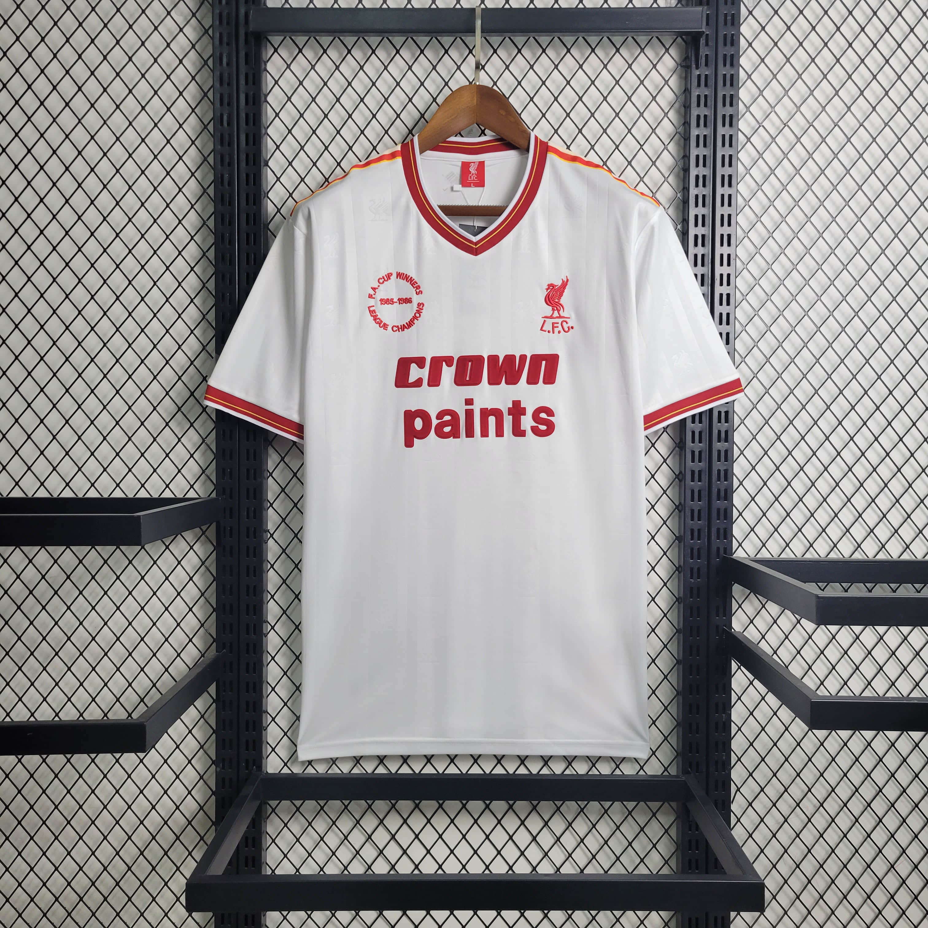 1985/1986 Retro Liverpool Away Football Shirt