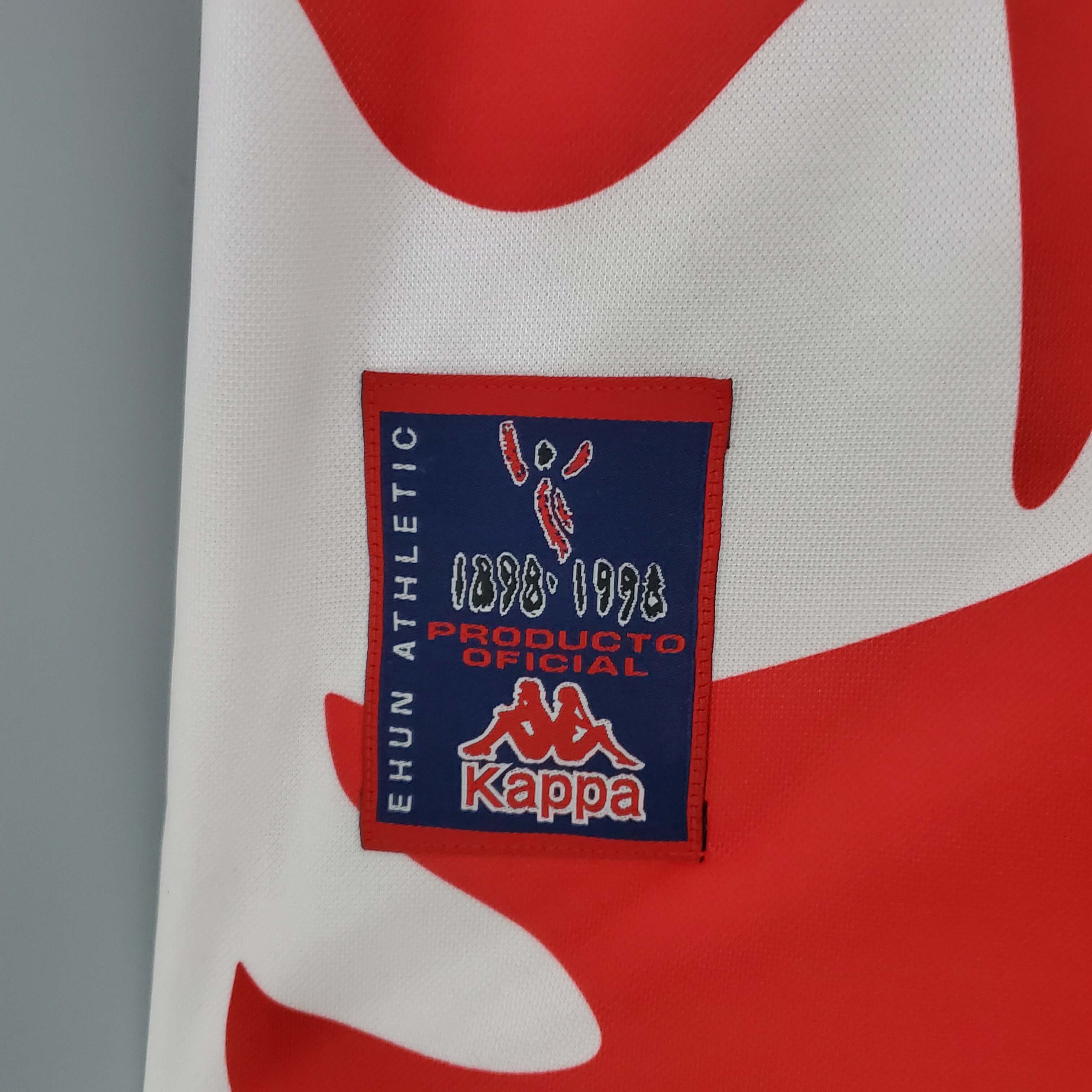 1997/1998 Retro Athletic Bilbao Centenary Football Shirt